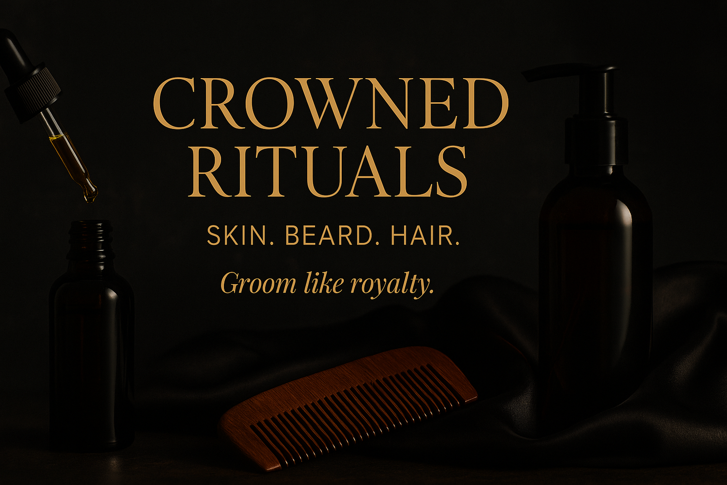 Crowned Rituals: Skin, Beard & Hair