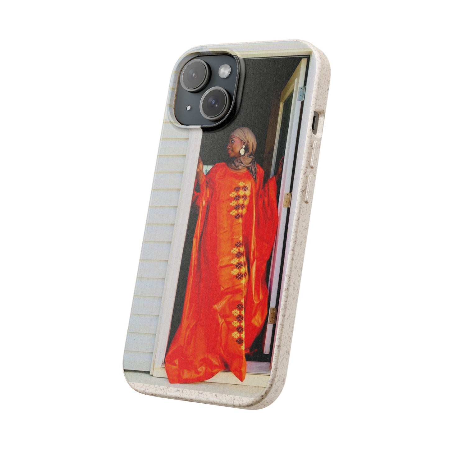 Phone Case: Eco-Friendly Biodegradable with Vibrant Cultural Design