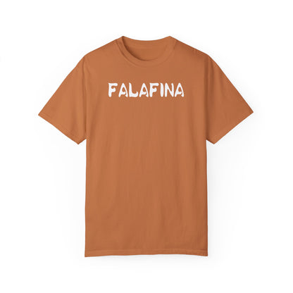 Casual Unisex T-shirt - 'FALAFINA' Graphic Tee for Everyday Comfort