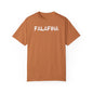 Casual Unisex T-shirt - 'FALAFINA' Graphic Tee for Everyday Comfort