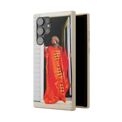Phone Case: Eco-Friendly Biodegradable with Vibrant Cultural Design