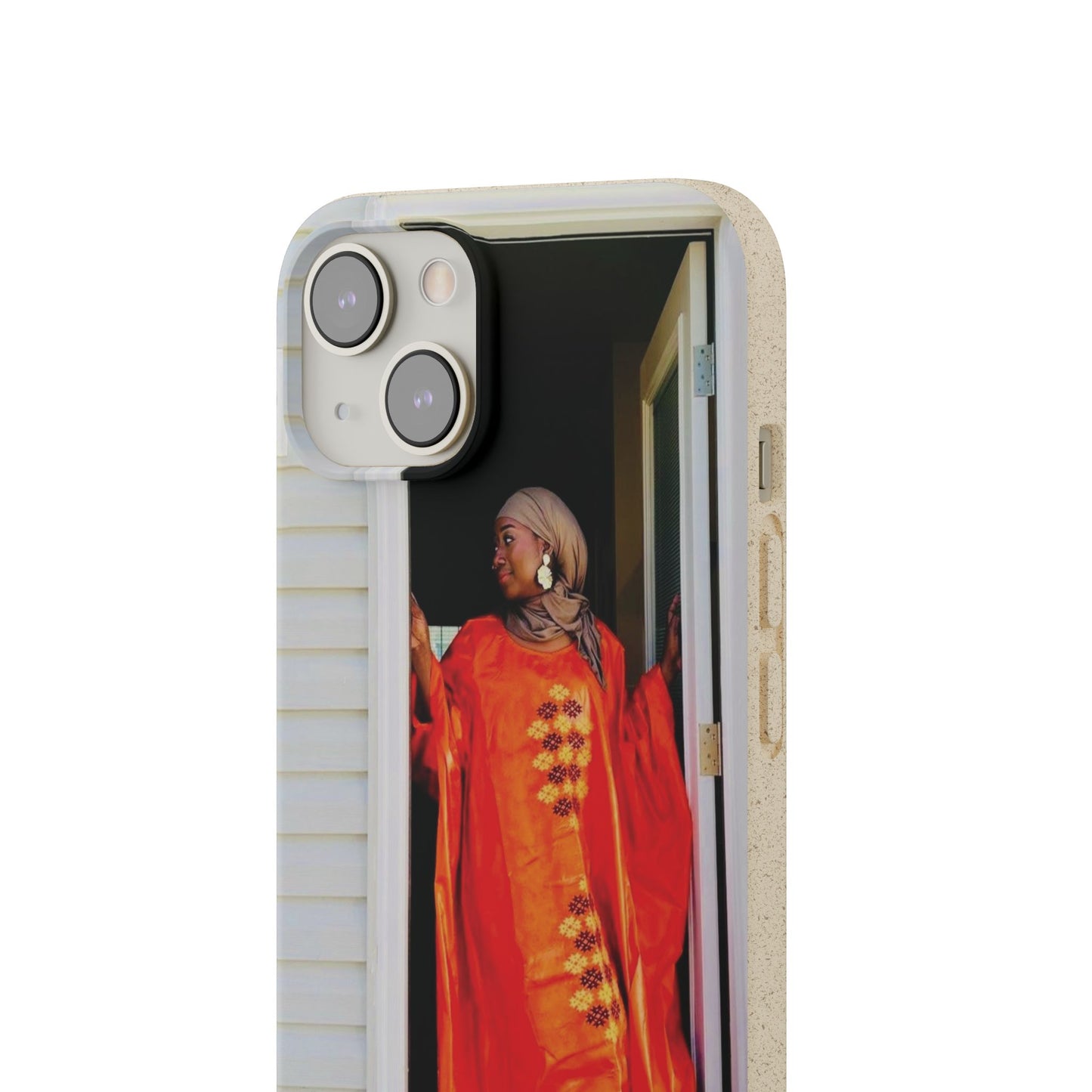 Phone Case: Eco-Friendly Biodegradable with Vibrant Cultural Design