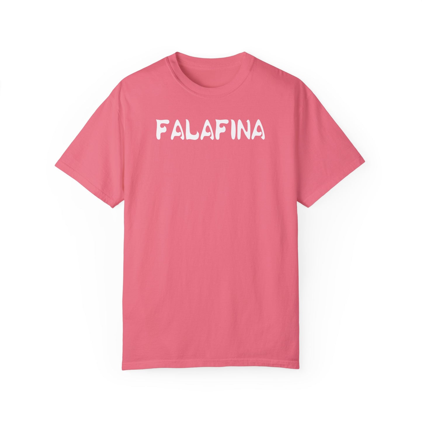 Casual Unisex T-shirt - 'FALAFINA' Graphic Tee for Everyday Comfort