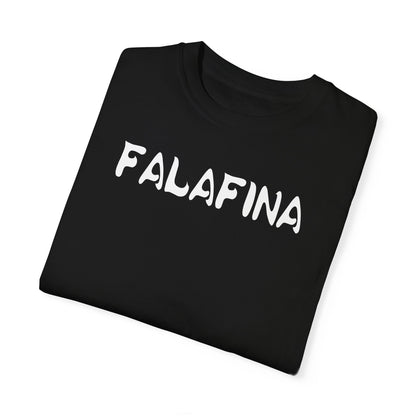 Casual Unisex T-shirt - 'FALAFINA' Graphic Tee for Everyday Comfort
