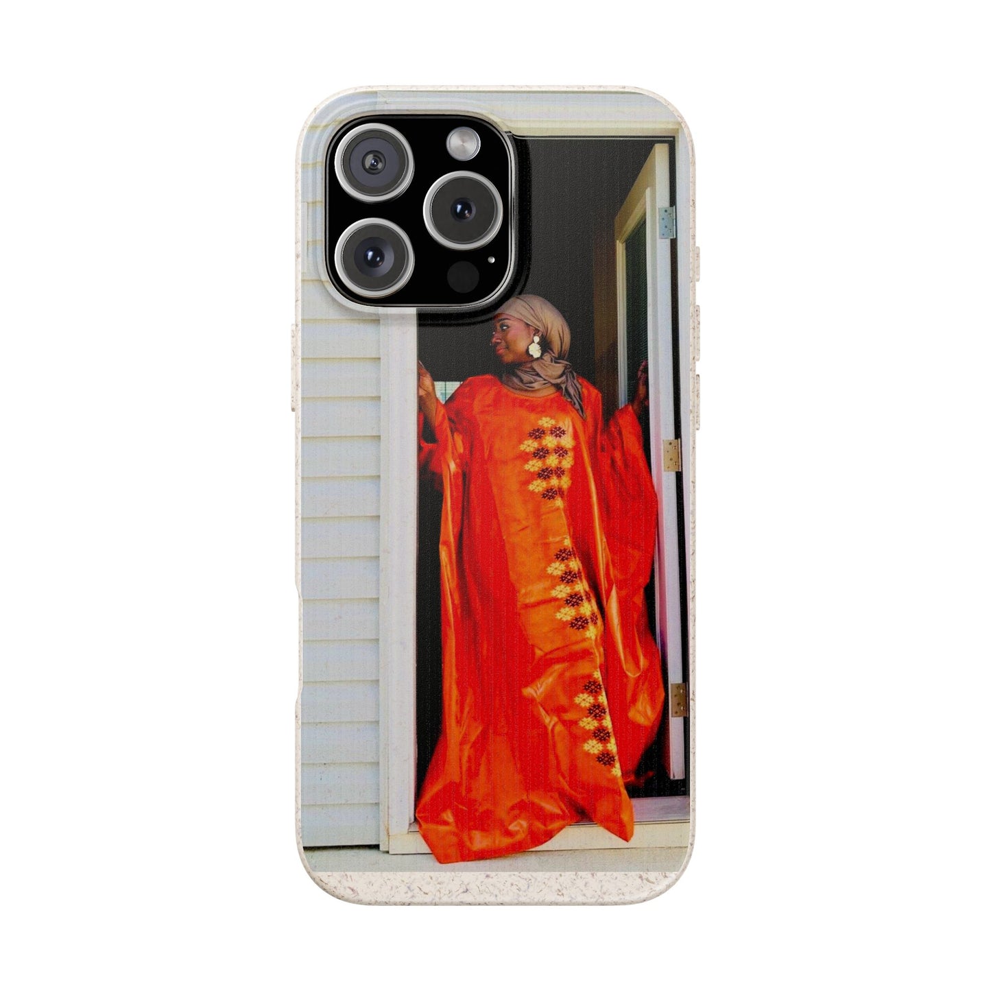 Phone Case: Eco-Friendly Biodegradable with Vibrant Cultural Design