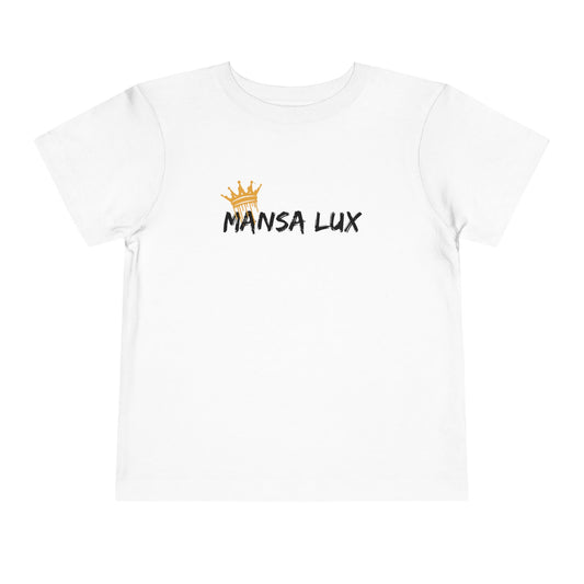 Mansa Lux Toddler Tee for Playful Days and Special Occasions