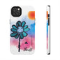 Colorful Floral Tough Phone Case - Cheerful Design by Fatuma Sheriff