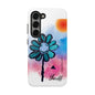 Colorful Floral Tough Phone Case - Cheerful Design by Fatuma Sheriff