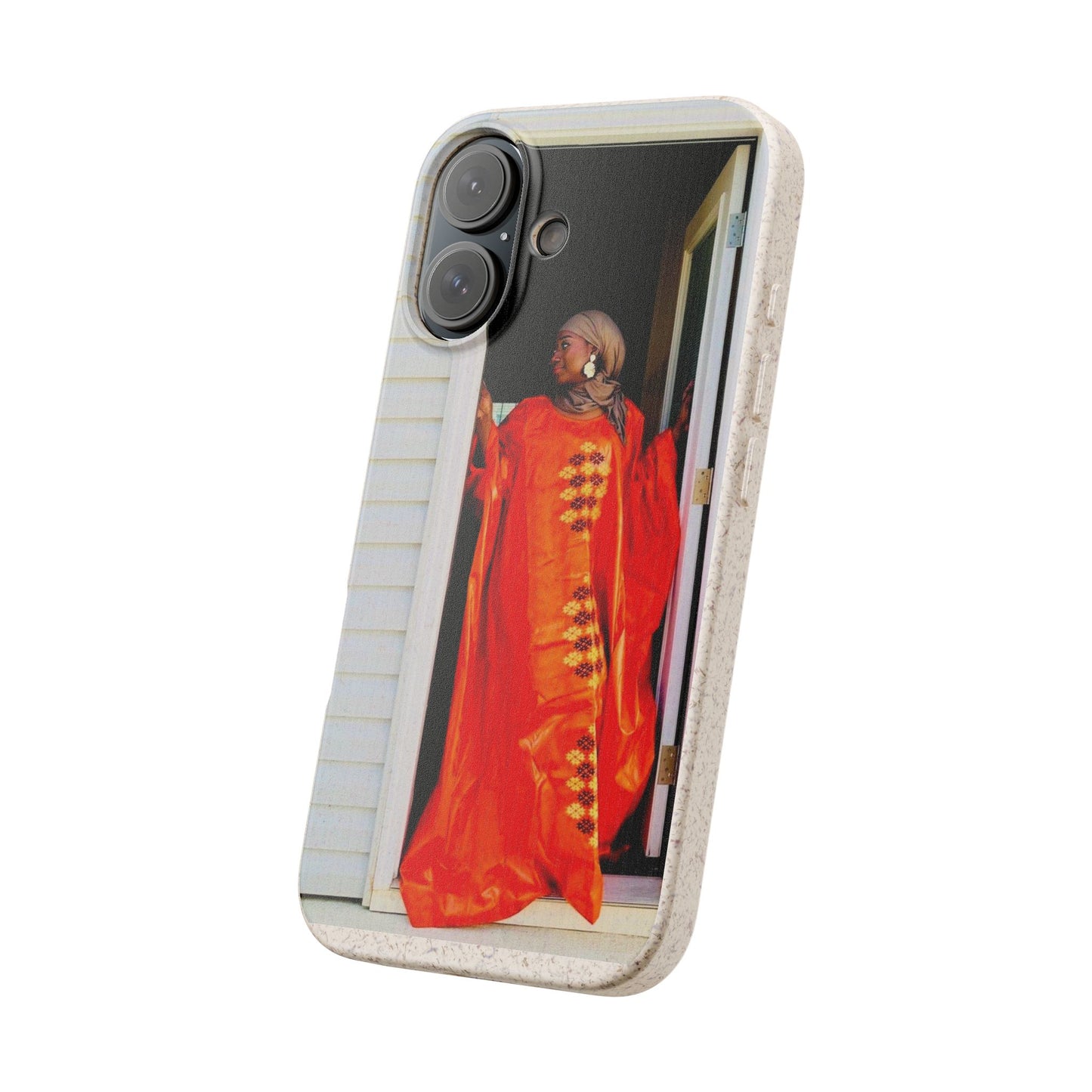 Phone Case: Eco-Friendly Biodegradable with Vibrant Cultural Design