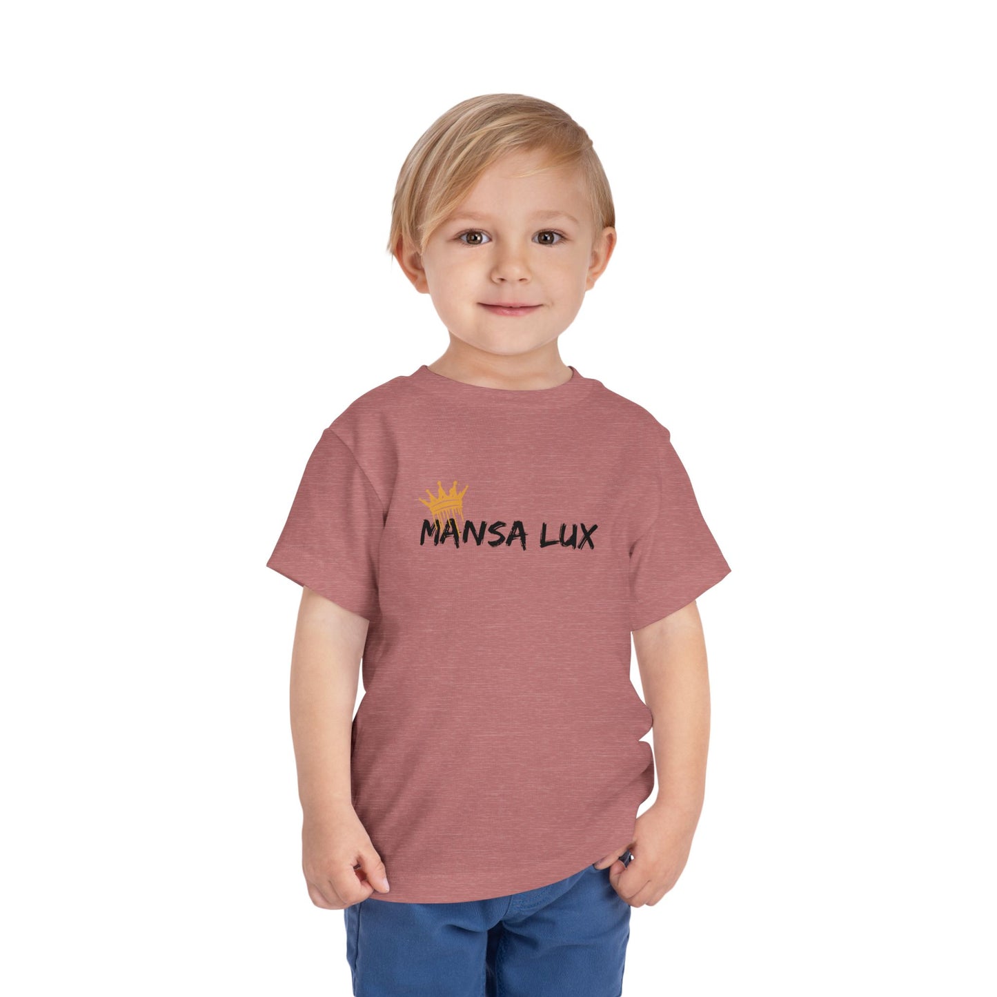 Mansa Lux Toddler Tee for Playful Days and Special Occasions