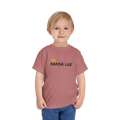 Mansa Lux Toddler Tee for Playful Days and Special Occasions