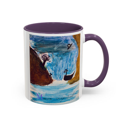 Colorful Mug for Coffee Lovers - 11, 15oz - Microwave & Dishwasher Safe