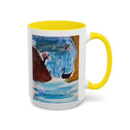 Colorful Mug for Coffee Lovers - 11, 15oz - Microwave & Dishwasher Safe