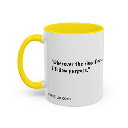 Colorful Mug for Coffee Lovers - 11, 15oz - Microwave & Dishwasher Safe