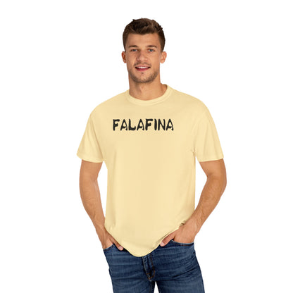 Casual Unisex T-shirt - 'FALAFINA' Graphic Tee for Everyday Comfort