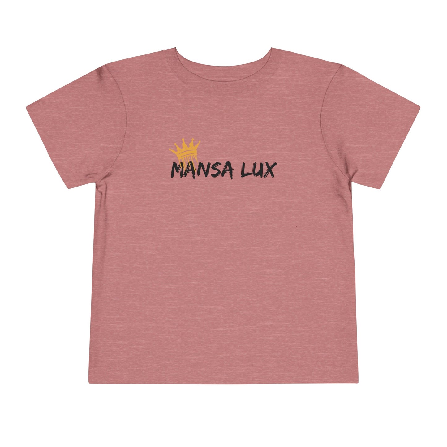 Mansa Lux Toddler Tee for Playful Days and Special Occasions