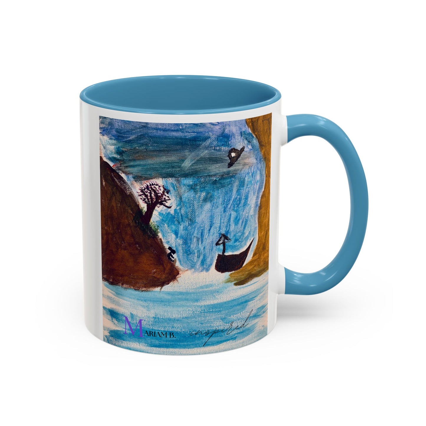 Colorful Mug for Coffee Lovers - 11, 15oz - Microwave & Dishwasher Safe