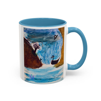Colorful Mug for Coffee Lovers - 11, 15oz - Microwave & Dishwasher Safe