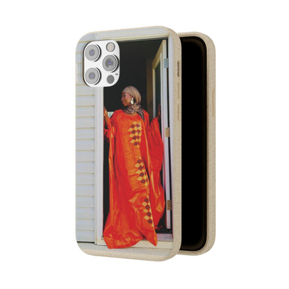 Phone Case: Eco-Friendly Biodegradable with Vibrant Cultural Design