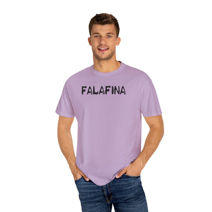 Casual Unisex T-shirt - 'FALAFINA' Graphic Tee for Everyday Comfort
