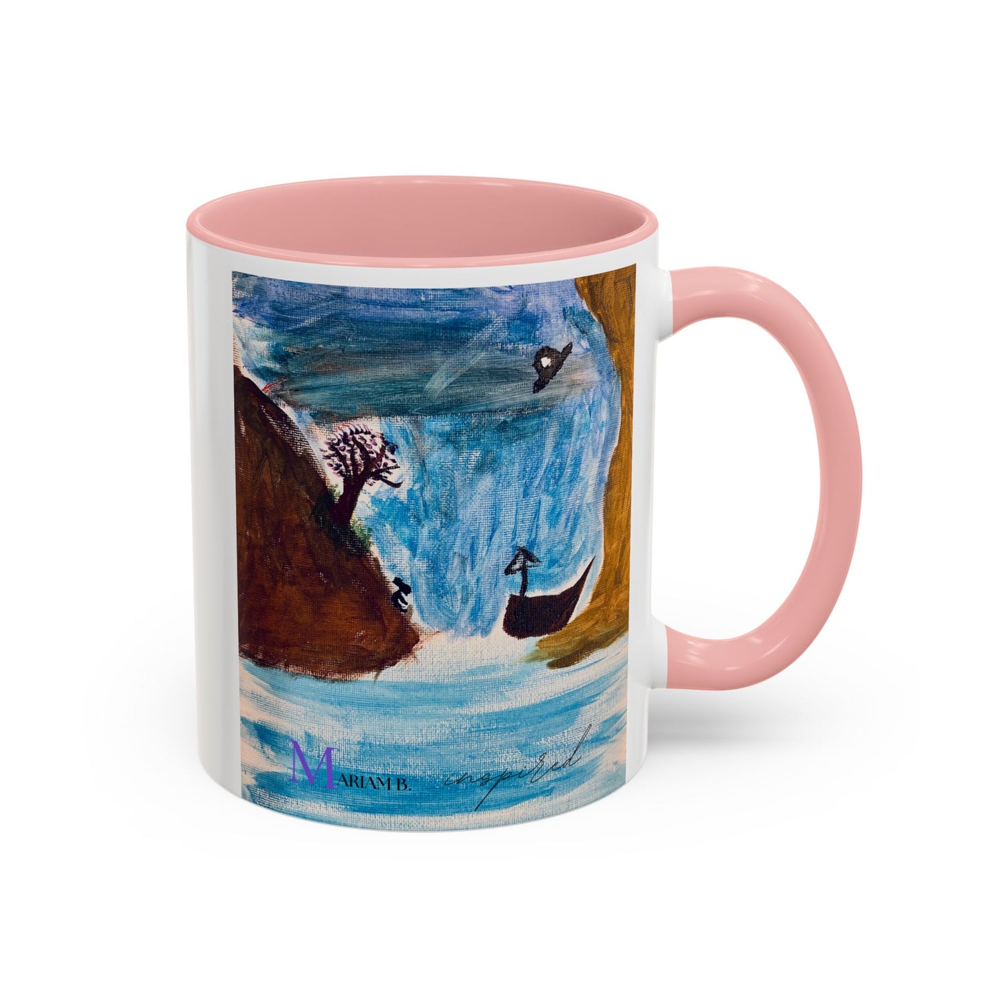 Colorful Mug for Coffee Lovers - 11, 15oz - Microwave & Dishwasher Safe