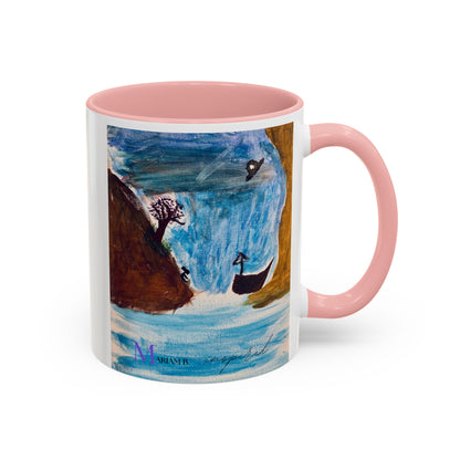 Colorful Mug for Coffee Lovers - 11, 15oz - Microwave & Dishwasher Safe