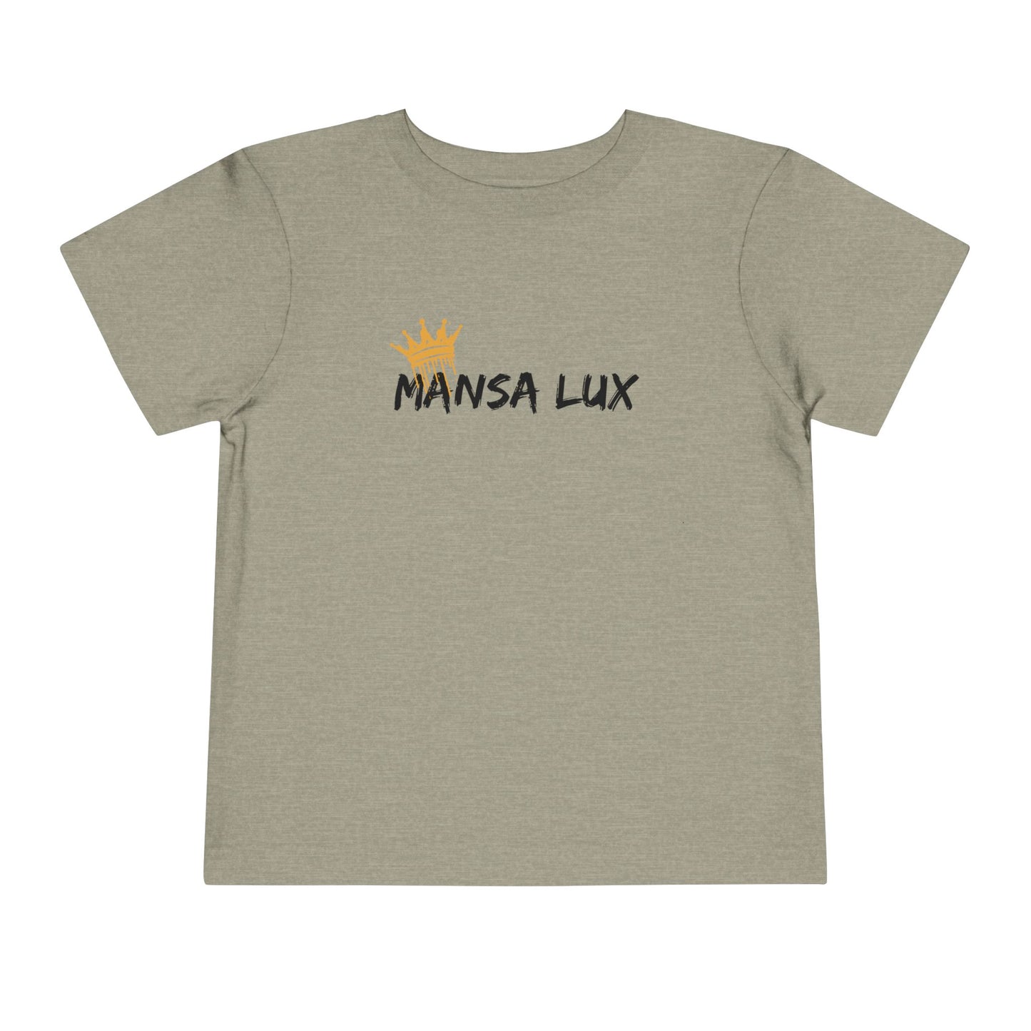 Mansa Lux Toddler Tee for Playful Days and Special Occasions