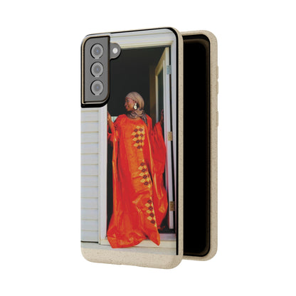 Phone Case: Eco-Friendly Biodegradable with Vibrant Cultural Design
