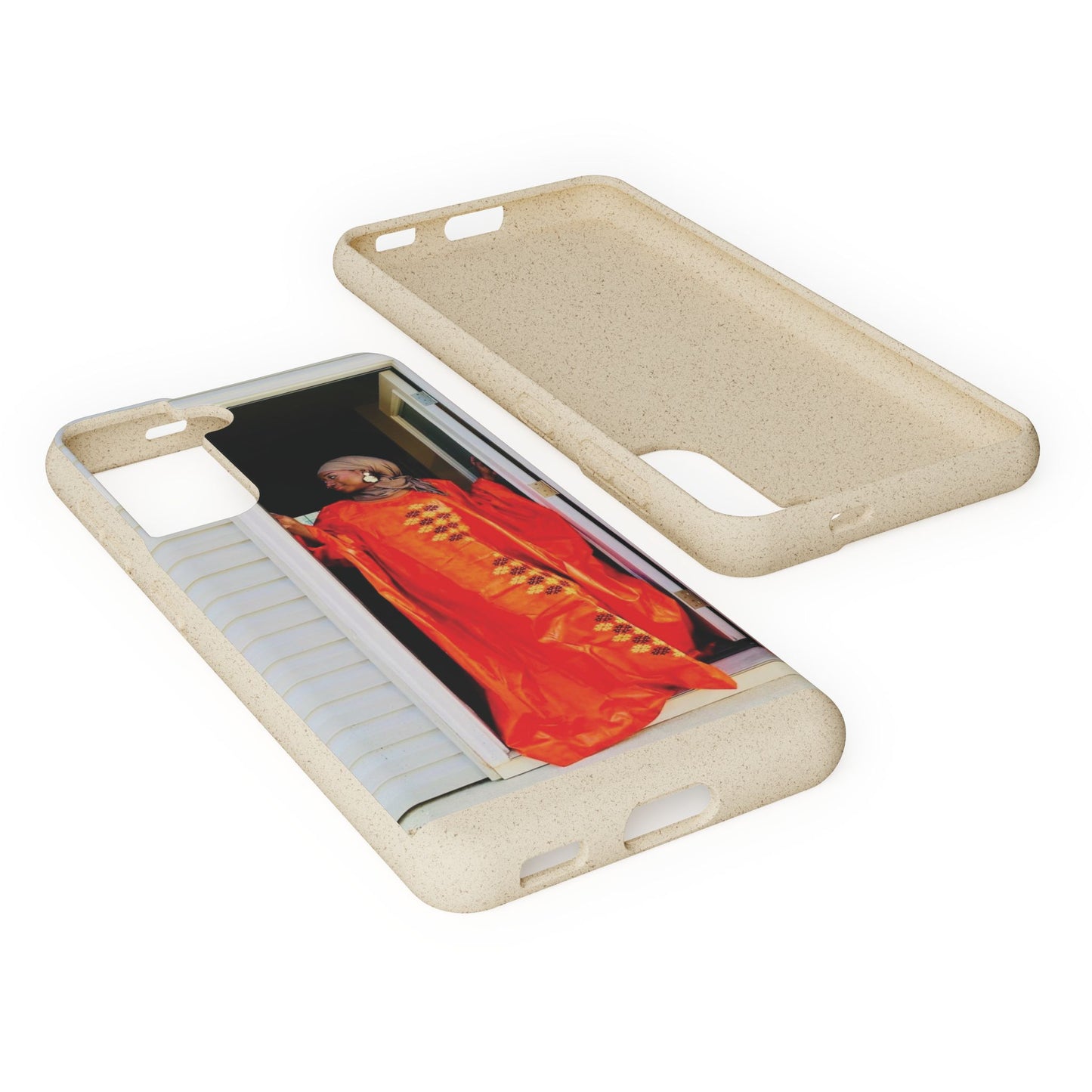 Phone Case: Eco-Friendly Biodegradable with Vibrant Cultural Design
