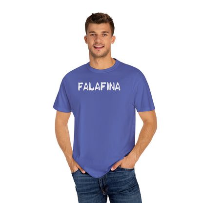 Casual Unisex T-shirt - 'FALAFINA' Graphic Tee for Everyday Comfort