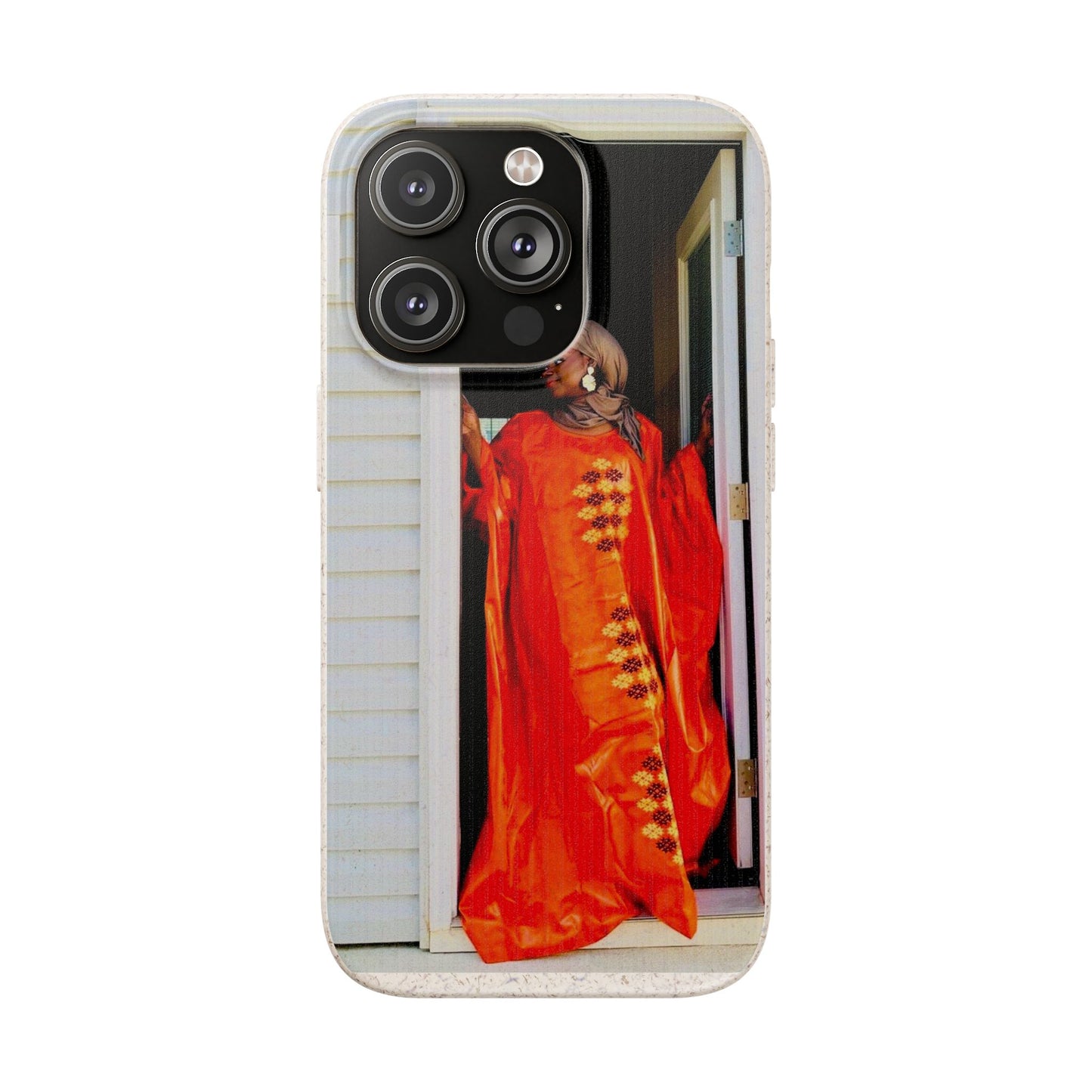 Phone Case: Eco-Friendly Biodegradable with Vibrant Cultural Design