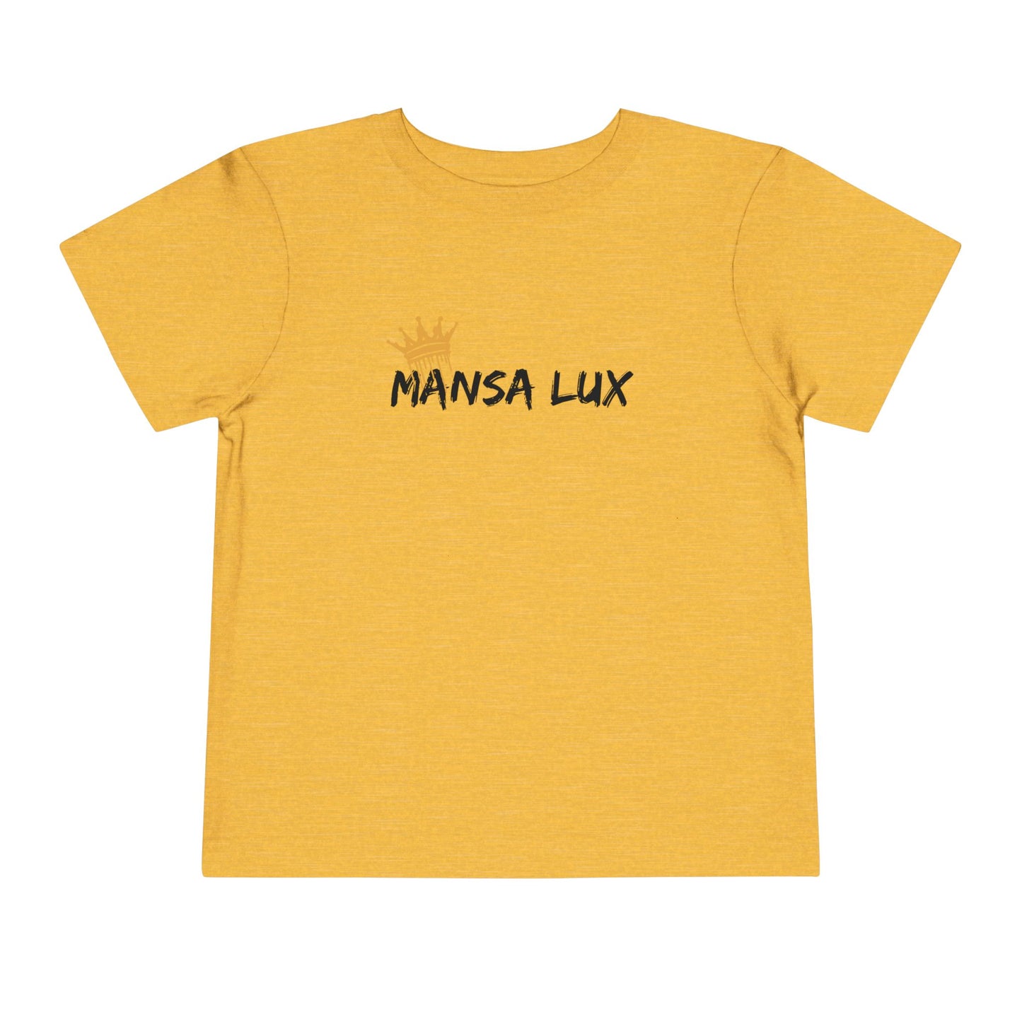 Mansa Lux Toddler Tee for Playful Days and Special Occasions