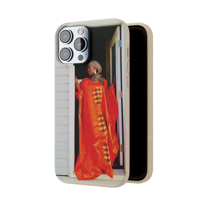 Phone Case: Eco-Friendly Biodegradable with Vibrant Cultural Design