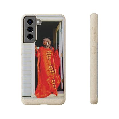 Phone Case: Eco-Friendly Biodegradable with Vibrant Cultural Design