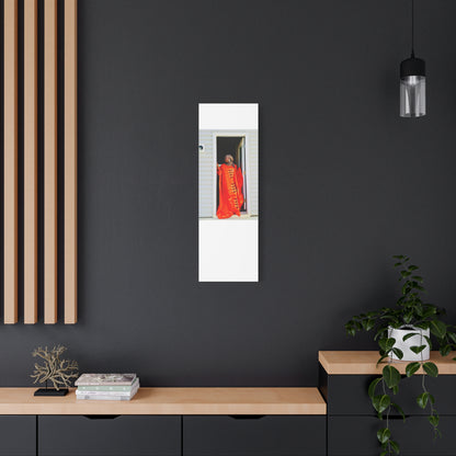 Vibrant Canvas Art Print - “ Mousso” Cultural Elegance for Home Décor