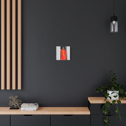 Vibrant Canvas Art Print - “ Mousso” Cultural Elegance for Home Décor