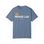 Garment-Dyed T-shirt - 'MANSA LUX' Graphic Tee for Everyday Comfort