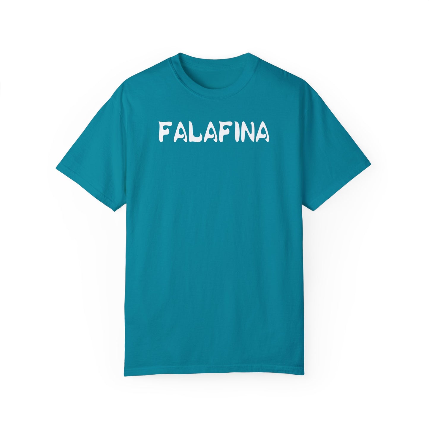 Casual Unisex T-shirt - 'FALAFINA' Graphic Tee for Everyday Comfort
