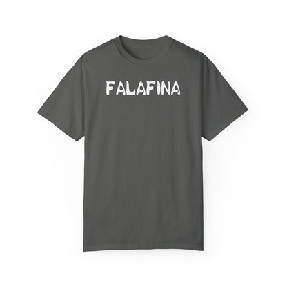 Casual Unisex T-shirt - 'FALAFINA' Graphic Tee for Everyday Comfort