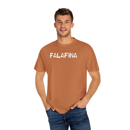 Casual Unisex T-shirt - 'FALAFINA' Graphic Tee for Everyday Comfort