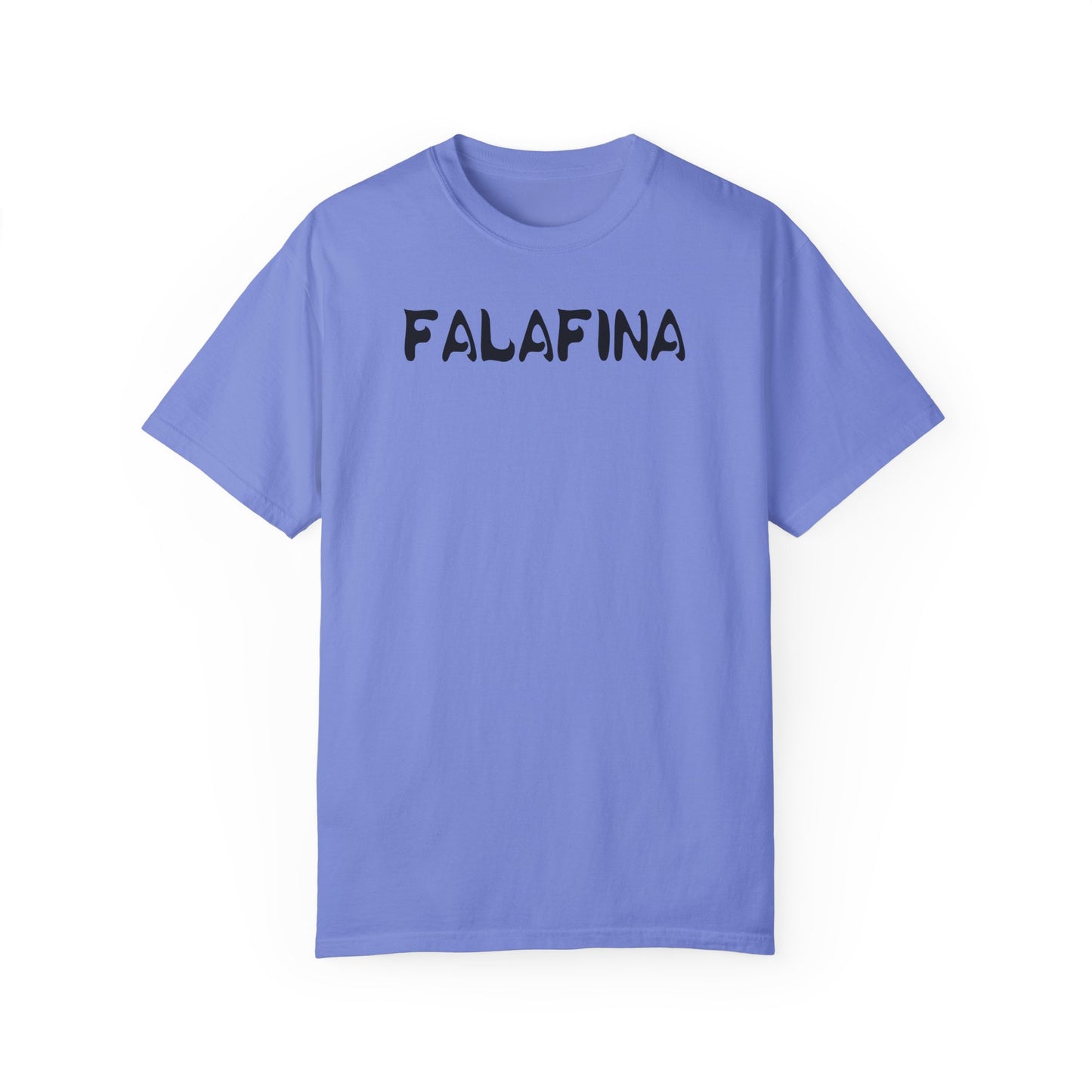 Casual Unisex T-shirt - 'FALAFINA' Graphic Tee for Everyday Comfort
