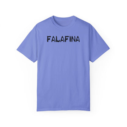 Casual Unisex T-shirt - 'FALAFINA' Graphic Tee for Everyday Comfort
