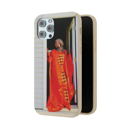 Phone Case: Eco-Friendly Biodegradable with Vibrant Cultural Design