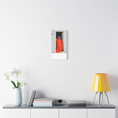 Vibrant Canvas Art Print - “ Mousso” Cultural Elegance for Home Décor