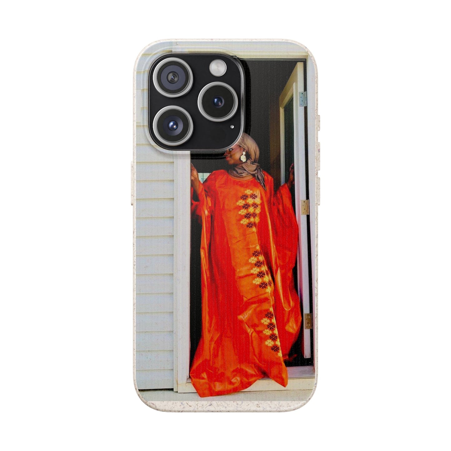 Phone Case: Eco-Friendly Biodegradable with Vibrant Cultural Design