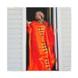 Vibrant Canvas Art Print - “ Mousso” Cultural Elegance for Home Décor