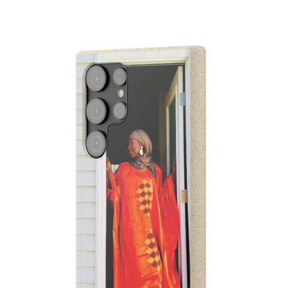 Phone Case: Eco-Friendly Biodegradable with Vibrant Cultural Design