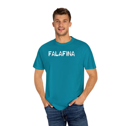 Casual Unisex T-shirt - 'FALAFINA' Graphic Tee for Everyday Comfort