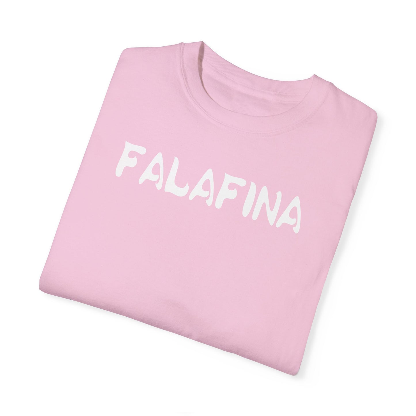 Casual Unisex T-shirt - 'FALAFINA' Graphic Tee for Everyday Comfort