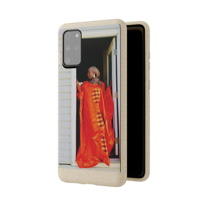 Phone Case: Eco-Friendly Biodegradable with Vibrant Cultural Design